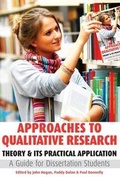 Cover: Approaches to Qualitative Research - Oak Tree Press