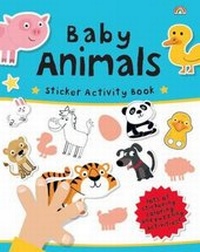 Enlarge image Cover: Sticker Activity Book Baby Animals - Really Decent Books