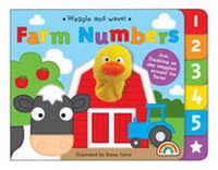 Enlarge image Cover: Waggle and Wave - Farm Numbers - Really Decent Books