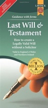 Cover: Last Will & Testament Form Pack - Lawpack Publishing Ltd