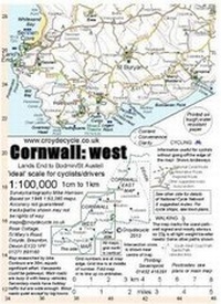Abbildung von: Cornwall: West 1:100,000 - Croydecycle