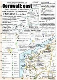 Abbildung von: Cornwall: East 1:100,000 - Croydecycle