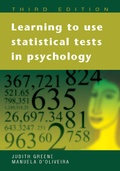 Cover: Learning to Use Statistical Skills in Psychology - Open University Press