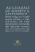 Cover: Al-Ghazali on Poverty and Abstinence - The Islamic Texts Society