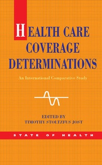 Enlarge image Cover: Health Care Coverage Determinations - Open University Press