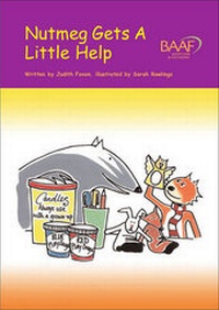 Enlarge image Cover: Nutmeg Gets a Little Help - British Association for Adoption and Fostering (BAAF)