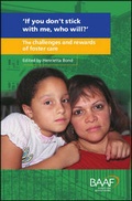 Cover: If You Don't Stick with Me, Who Will? - British Association for Adoption and Fostering (BAAF)