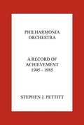 Cover: Philharmonia Orchestra. A Record of Achievement. 1945 - 1985 - Travis and Emery Music Bookshop