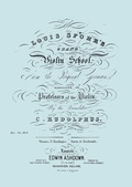 Cover: Grand Violin School - Travis and Emery Music Bookshop