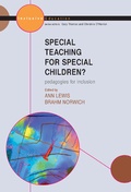 Cover: Special Teaching for Special Children - Open University Press