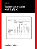 Cover: Typesetting Tables with LaTeX - UIT Cambridge LTD