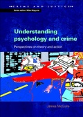 Cover: Understanding Psychology and Crime - Open University Press