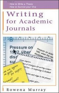 Abbildung von: Writing for Academic Journals - Open University Press