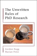Cover: The Unwritten Rules of PhD Research - Open University Press