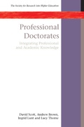 Cover: Professional Doctorates - Open University Press