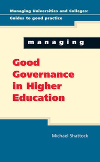 Enlarge image Cover: Managing Good Governance - Open University Press