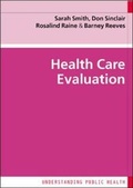 Cover: Health Care Evaluation - Open University Press