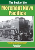 Cover: The Book of the Merchant Navy Pacifics - Irwell Press