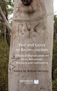 Enlarge image Cover: Text and Genre in Reconstruction - Open Book Publishers