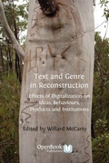 Cover: Text and Genre in Reconstruction - Open Book Publishers
