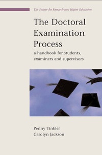 Enlarge image Cover: The Doctoral Examination Process - Open University Press