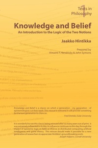 Enlarge image Cover: Knowledge and Belief - Kings College Publications