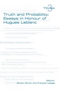 Cover: Truth and Probability - College Publications