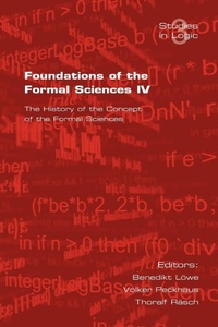 Abbildung von: Foundations of the Formal Sciences: v. 4 - College Publications