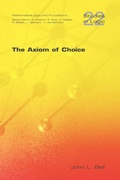 Cover: The Axiom of Choice - College Publications