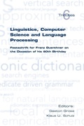 Cover: Linguistics, Computer Science and Language Processing - College Publications