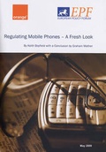 Cover: Regulating Mobile Phones - European Policy Forum