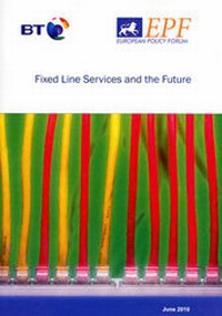 Enlarge image Cover: Fixed Line Services and the Future - European Policy Forum