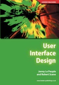 Cover: User Interface Design - Lexden Publishing