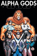 Cover: Alpha Gods - Markosia Enterprises Ltd