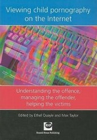 Enlarge image Cover: Viewing Child Pornography on the Internet - Russell House Publishing Ltd