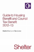 Cover: Guide To Housing Benefit And Council Tax Benefit 2012-13 - Chartered Institute of Housing
