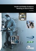 Cover: Health and Safety Guidance Relating to Dust at Work: 1 - On-Track Multimedia