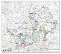 Abbildung von: Hertfordshire County Planning Map: No. 1A - The Map Centre Press