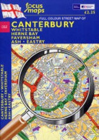 Abbildung von: Full Colour Street Map of Canterbury - Focus Maps