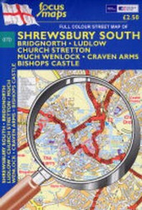 Abbildung von: Full Colour Street Map of Shrewsbury South - Focus Maps