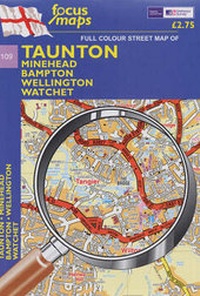 Abbildung von: Taunton: Minehead, Bampton, Wellington, Watchet v. 109 - Focus Maps