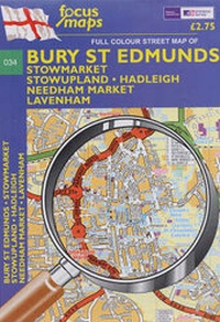 Abbildung von: Bury St Edmunds: no. 034 - Focus Maps