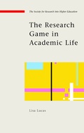 Cover: The Research Game in Academic Life - Open University Press