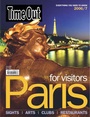 Cover: "Time Out" Paris Visitors Guide - Time Out Publications Ltd