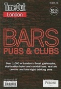 Cover: "Time Out" London Bars, Clubs and Pubs 2007/8 - Time Out Publications Ltd