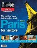 Cover: "Time Out" Paris for Visitors 2008/09 - Time Out Publications Ltd