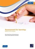 Cover: Assessment for learning - CfBT Education Trust