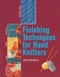 Cover: Finishing Techniques for Hand Knitters - Search Press Ltd