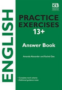 Enlarge image Cover: English Practice Exercises 13+ Answer Book - ISEB Publications