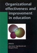 Cover: Organizational Effectiveness and Improvement in Education - Open University Press